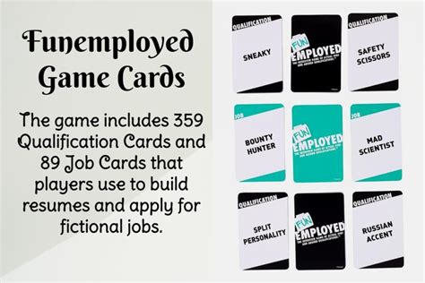 Funemployed! Hilarious Party Game Where Creativity and Quick Thinking Reign Supreme!